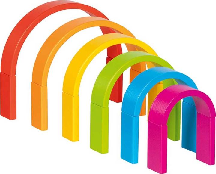 Produktbild Goki Holzbausteine ​​Farbe, 41 Stk.