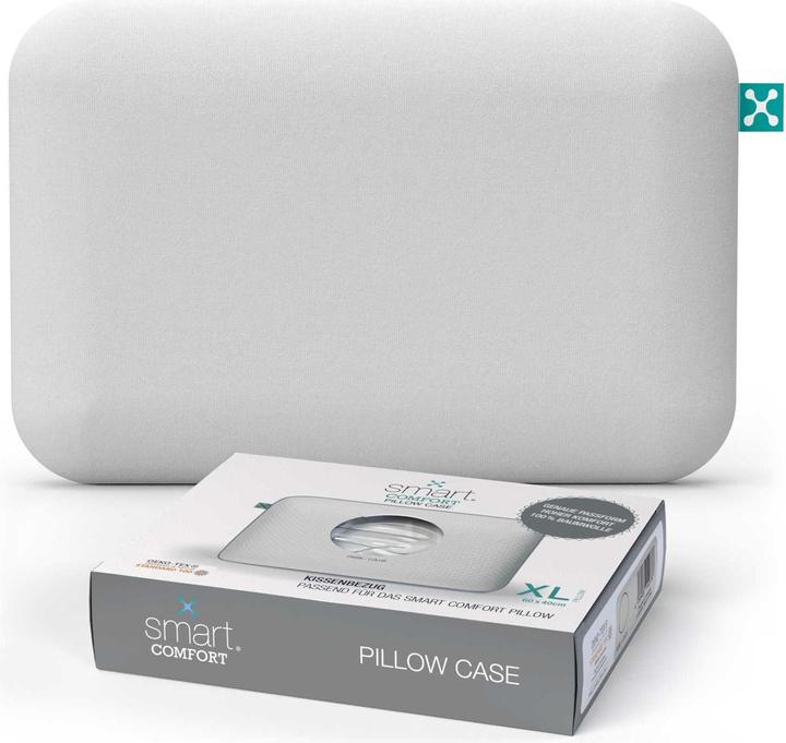 Immagine prodotto Smartsleep Federa Comfort XL 60 x 40 x 13,5 cm, bianca (Copricuscino, 60 x 40 x 13,5 cm)
