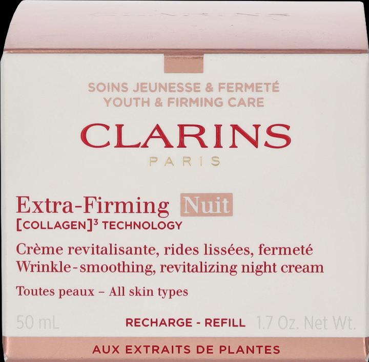 Image du produit Clarins Extra-Firming Nuit (COLLAGEN)³ TECHNOLOGY Crème Toutes Peaux Refill (50 ml, Crème de nuit)