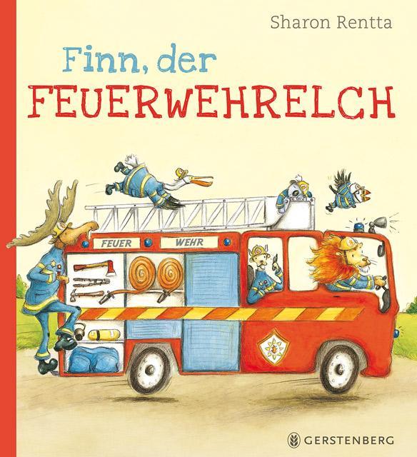 Produktbild Finn, der Feuerwehrelch (Deutsch, Sharon Rentta, 2012)
