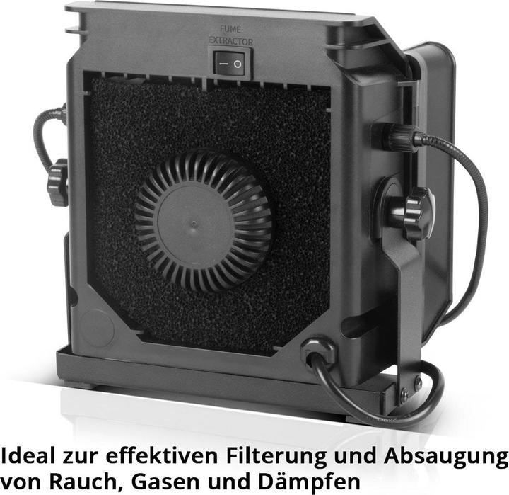 Produktbild Stahlwerk Lötabsaugung FE-27 ST mit 2-fach-Filter Dunstabzug / Rauchabsaugung (Absaugarm)