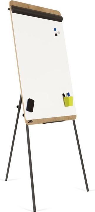 Rocada Flipchart, magnetic, 69x99 cm, wood look