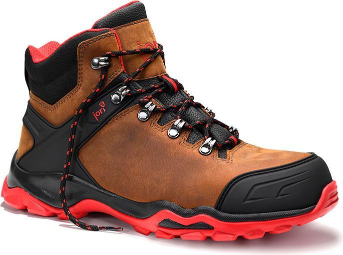 Produktbild Elten Sicherheitsschnürstiefel S3 jo POWERFUL brown Mid Gr.42 (42)