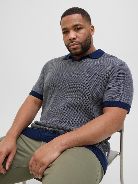 Actual product image Jack & Jones Plus Size Poloshirt Poloshirt (3XL)