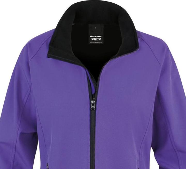 Actual product image Result Clothing Womens/Ladies Printable Soft Shell Jacket (XS)