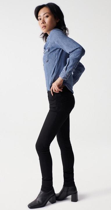 Actual product image Salsa Jeans Wonder Skinny Push Up Black (W28/L30)