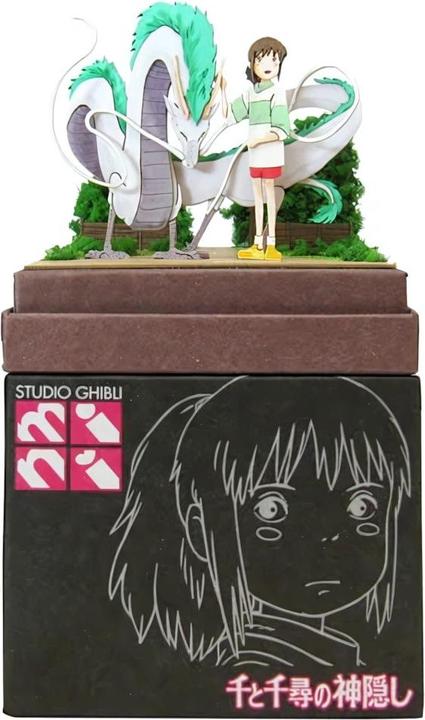 Actual product image Sankei Chihiros Reise ins Zauberland - Drache Haku und Chihiro - Paper Art Box