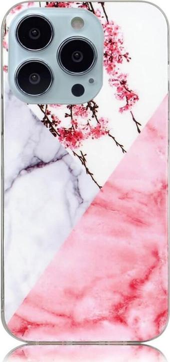 Produktbild Cover-Discount iPhone 14 Pro Max - Silikon Gummi Case TRI-Marble (Apple iPhone 14 Pro Max)