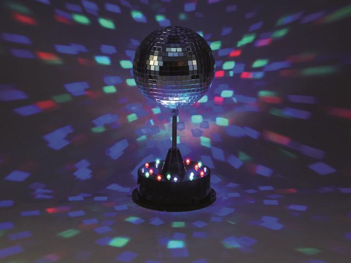Produktbild Eurolite LED Discokugel-Set mit Standfuss (13 cm)