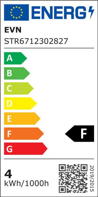 Label énergétique EVN Bande lumineuse à LED (Blanc, 500 cm, Intérieur)