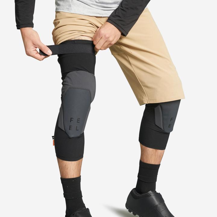 Actual product image Rockrider Feel D strong D3o (M, Knee pad, Unique specimen)