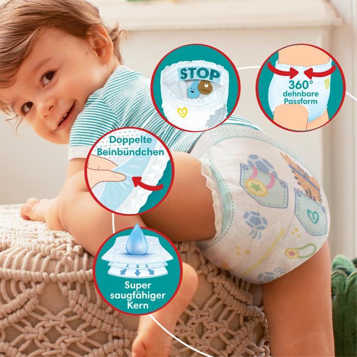 Actual product image Pampers Baby-Dry Pants (Size 3, Monthly box, 192 Piece)