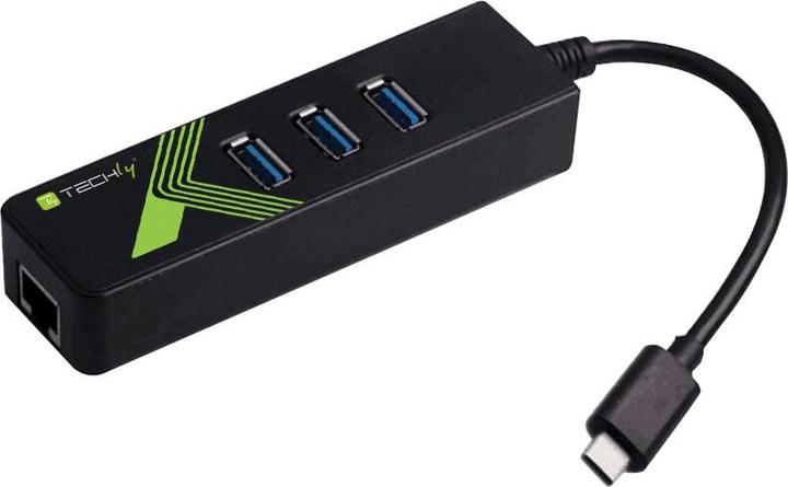 Immagine prodotto Techly IDATA-USB-ETGIGA-3C2 (USB-A, 4 Porti)