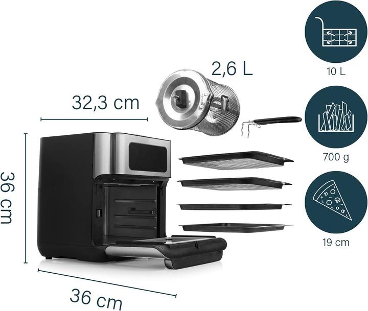 Image du produit Princess Four à air chaud Aeroflyer (Prise UE)