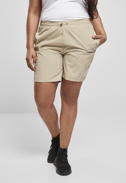 Actual product image Urban Classics Ladies Crinkle Nylon Shorts (XS)