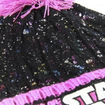 Actual product image Star Wars hat tricot pom pom, one size, black