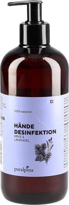 Actual product image Puralpina Hand sanitiser liq (500 ml)