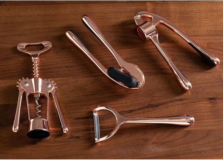 Immagine prodotto Fifty five south Set di 4 pezzi di gadget da cucina Paragon Rosé Gold