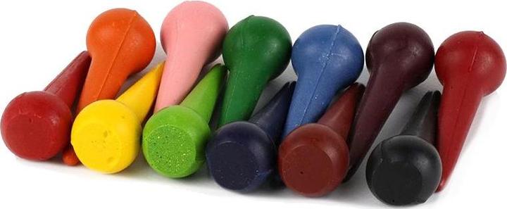 Produktbild ÖkoNorm Maltropfen (Orange, Gelb, Grün, Blau, Rosa, Schwarz, Rot, Braun, 12 x)