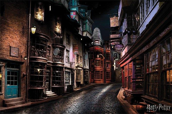 Immagine prodotto Pyramid HARRY POTTER - Poster 61x91 - Diagon Alley (61 x 91 cm)