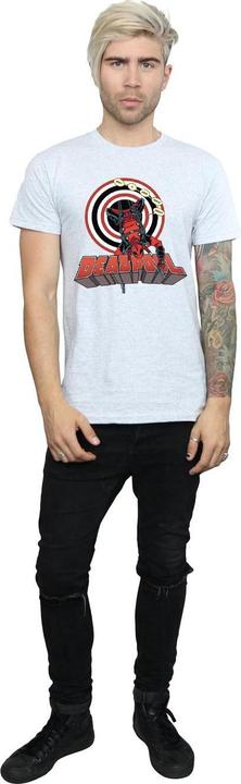 Actual product image Mens Deadpool Upside Down T-Shirt (XXL)