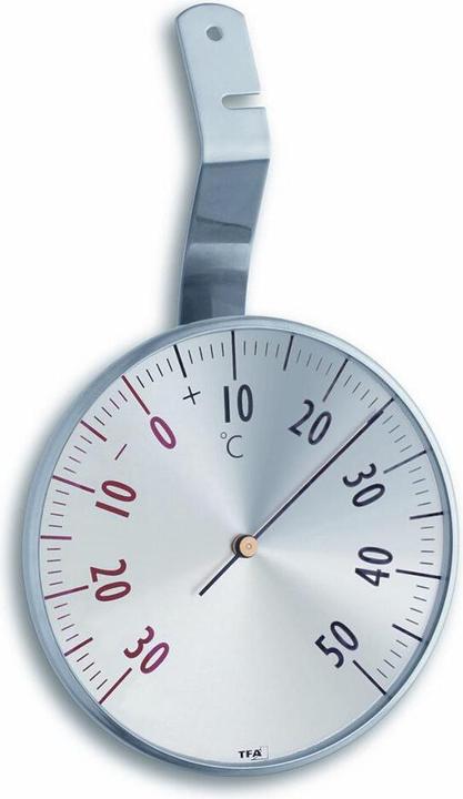 Produktbild TFA analoges Fensterthermometer aus Edelstahl 14.5003