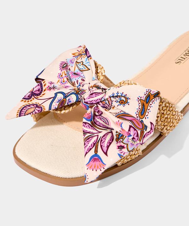 Produktbild Joe Browns Paisley Bow Woven Sole Sliders (38)