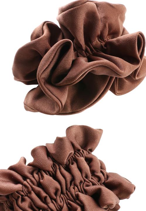 Produktbild Trisa Fashion Scrunchy braun (Haargummi)
