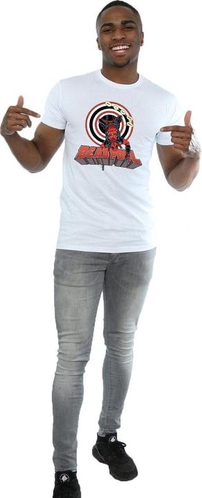 Actual product image Mens Deadpool Upside Down T-Shirt (3XL)