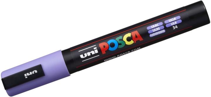 Actual product image Posca Marker PC-5M round tip (Purple, 2.50 mm, 1 x)