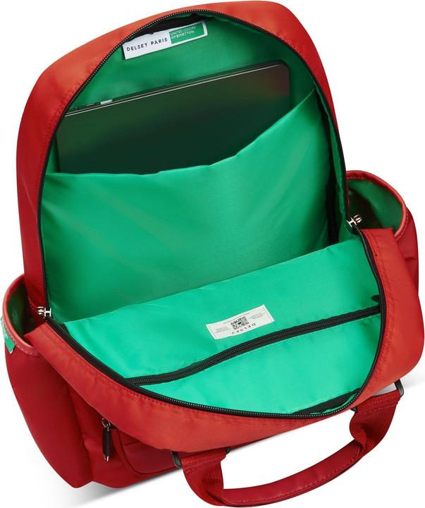 Produktbild Delsey Paris x United Colors of Benetton Color Block Rucksack 42 cm Laptopfach (25 l)