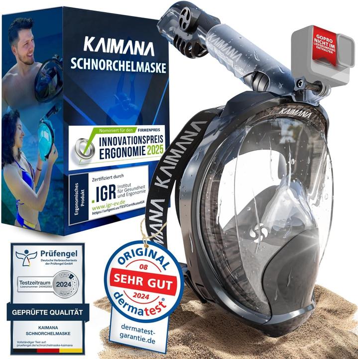 Image du produit Kaimana Schnorchelmaske Vollgesichts-Tauchermaske