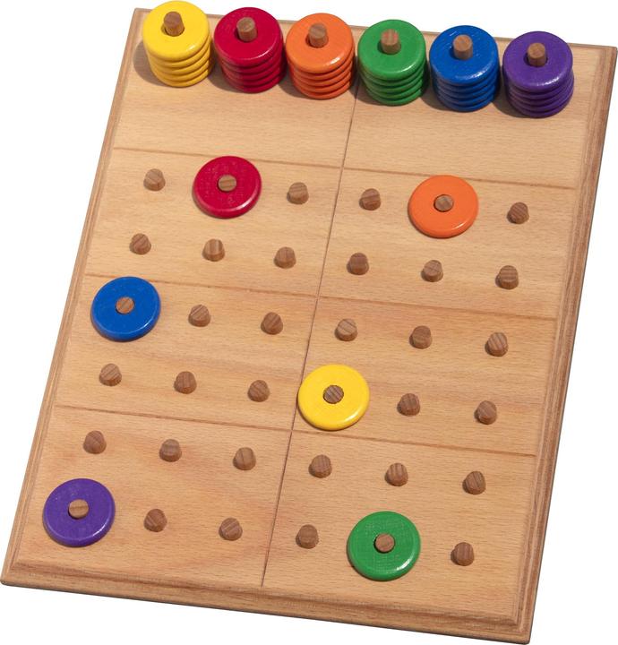 Produktbild Holz Bi-Ba-Butze Lernspiel Farbsudoku