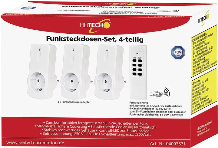 Heitech Radio socket set