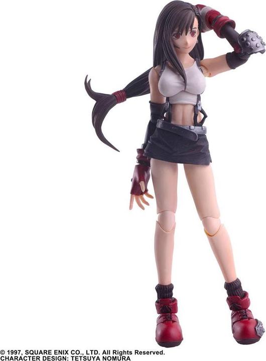 Actual product image Square Enix Final Fantasy VII figurine Bring Arts Tifa Lockhart 14 cm