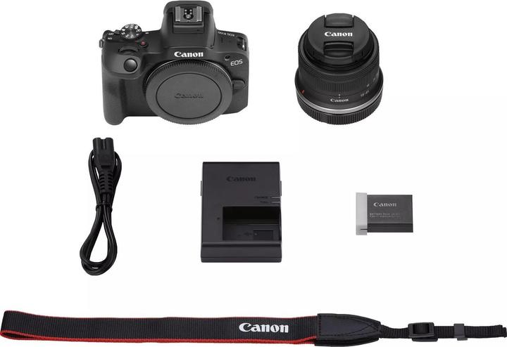 Produktbild Canon EOS R100 Kit (18 - 45 mm, 24.10 Mpx, APS-C / DX)