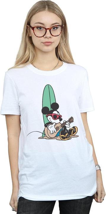 Immagine prodotto Disney Mickey Mouse Surf And Chill Maglietta Ampia Donna (M)