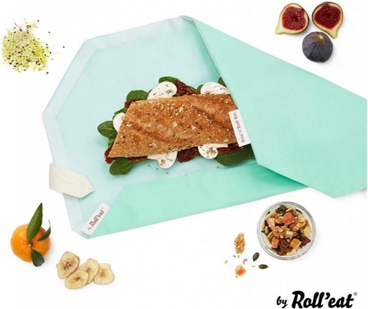 Actual product image Roll'Eat Lunch bag BocnRoll BIO Mint