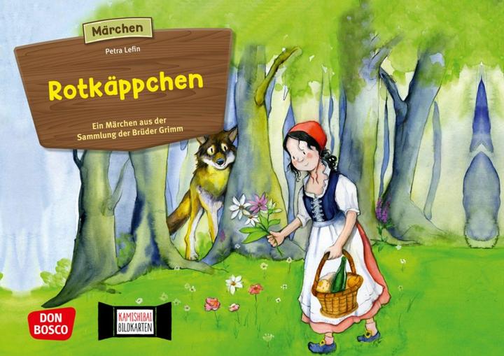 Produktbild Bildkarten für unser Erzähltheater: Rotkäppchen (Deutsch, Petra Lefin, 2018)