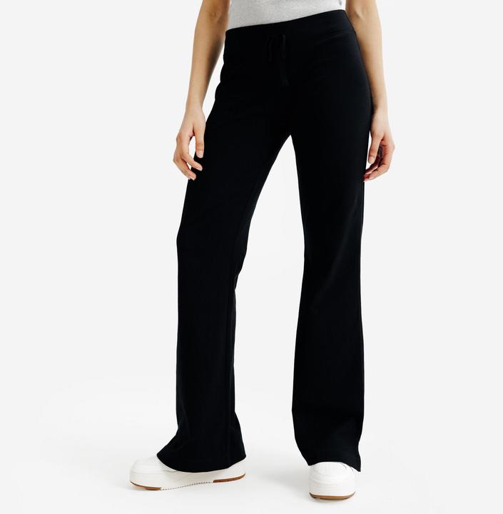 Image du produit Decathlon Legging évasé femme, noir (W28/L31)