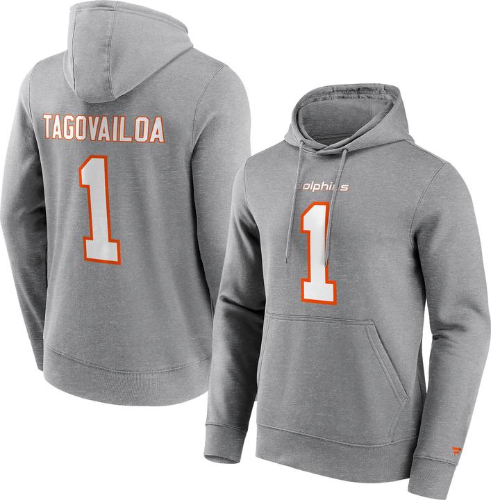 Produktbild Fanatics Miami Dolphins Grahpic Hoodie Tagovailoa 1 L (L)