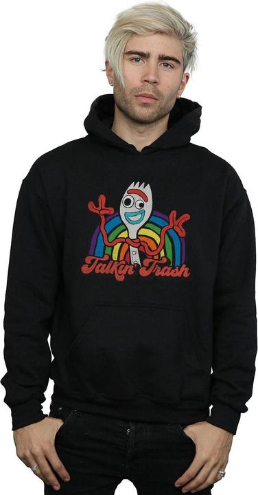 Actual product image Disney Mens Toy Story 4 Forky Talkin' Trash Hoodie (XL)