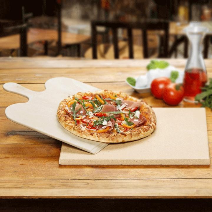 Actual product image miniSchoggi Bread Baking Stone with Pizza Shovel