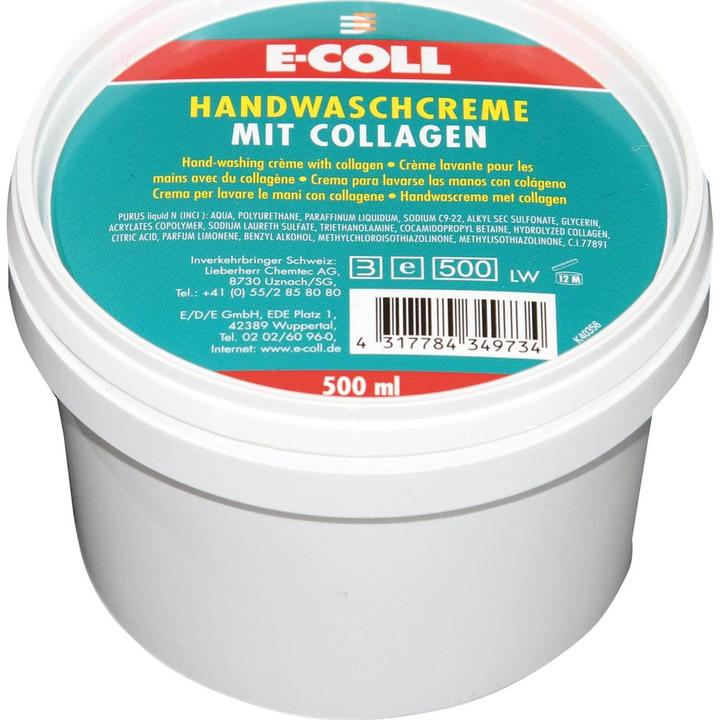 Produktbild E-coll Handwaschcreme (500 ml)