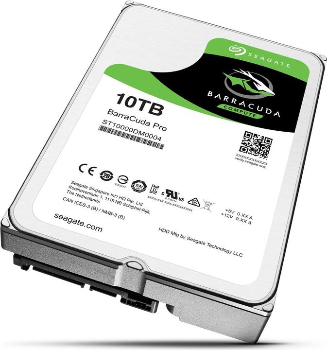 Immagine prodotto Seagate BarraCuda Pro (10 TB, 3.5", CMR)
