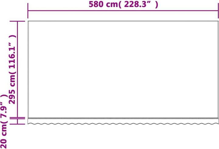 Image du produit VidaXL A–Zlem (2.95 m)