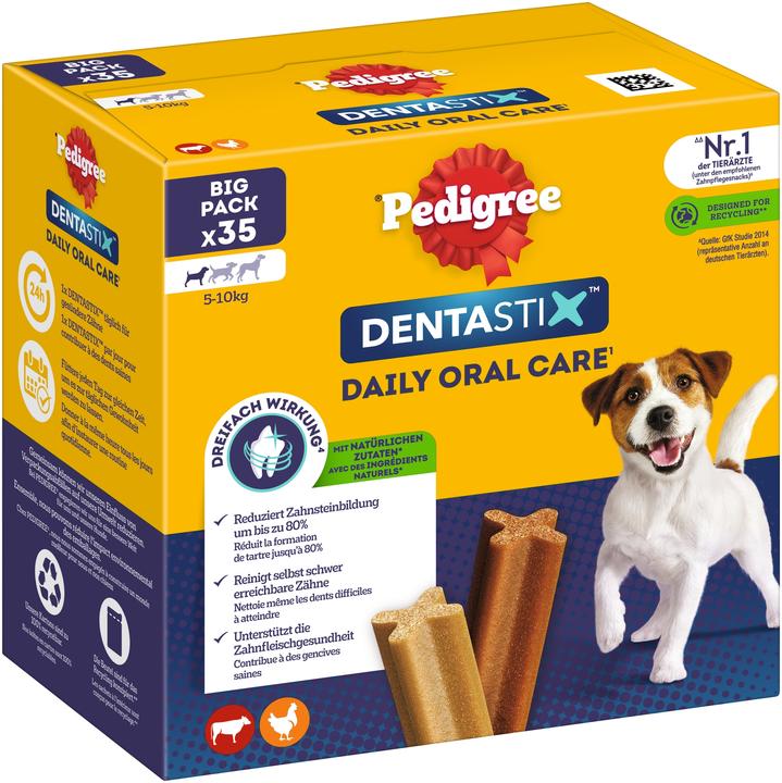 Image du produit Pedigree Dentastix Petits chiens (35 pcs, 550 g)