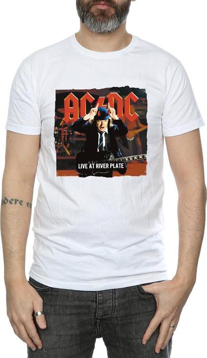 Image du produit AC/DC - T-shirt LIVE AT RIVER PLATE COLUMBIA RECORDS - Homme (L)