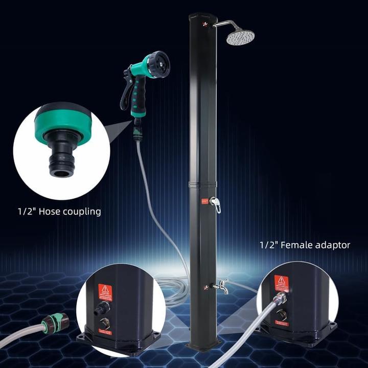 Actual product image CCLife Solar Shower 35L, Black