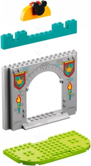 Actual product image LEGO Micky's castle adventure (10780, LEGO Disney)